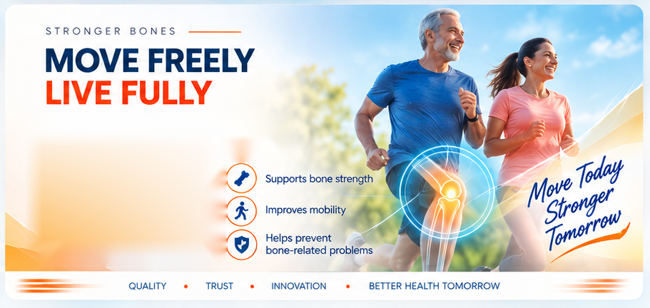 Bone health awareness banner